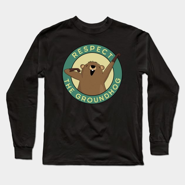 Groundhog day Long Sleeve T-Shirt by valentinahramov